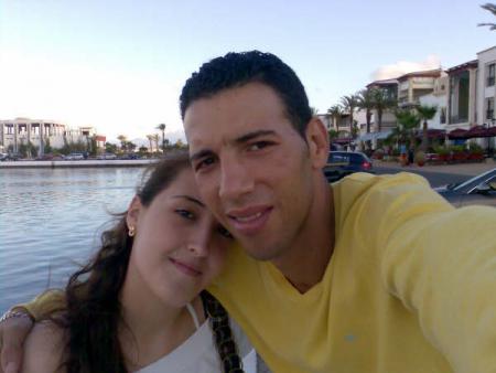 marwan y yo en marina smir(marruecos)